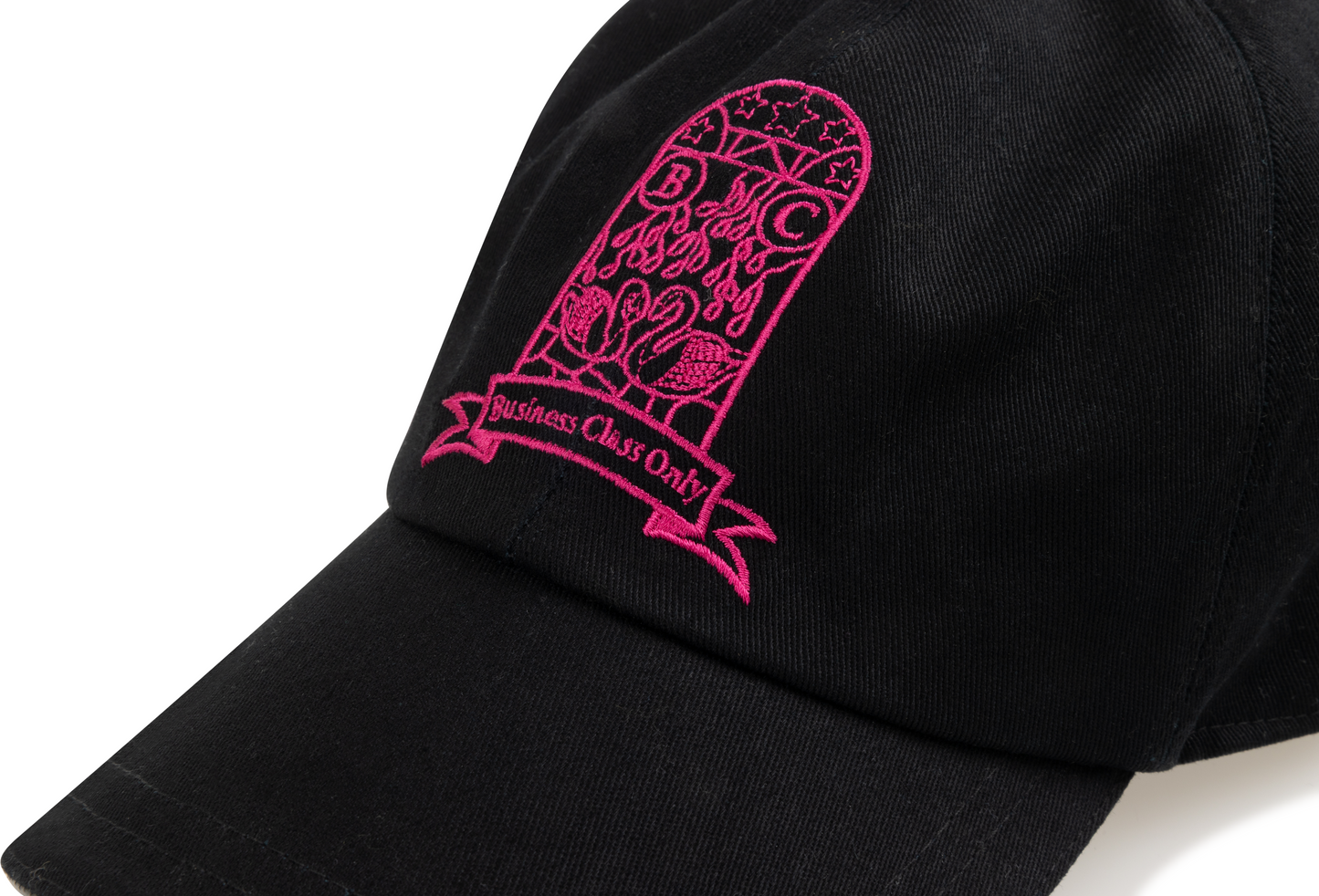 B.C.O. CAP BLACK/DEEP PINK