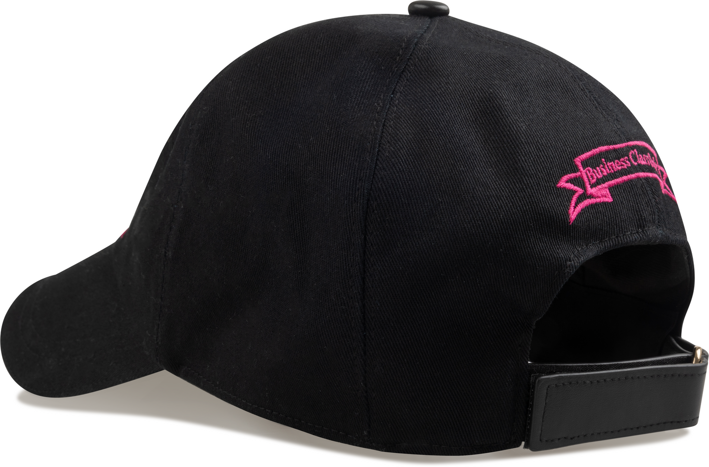 B.C.O. CAP BLACK/DEEP PINK