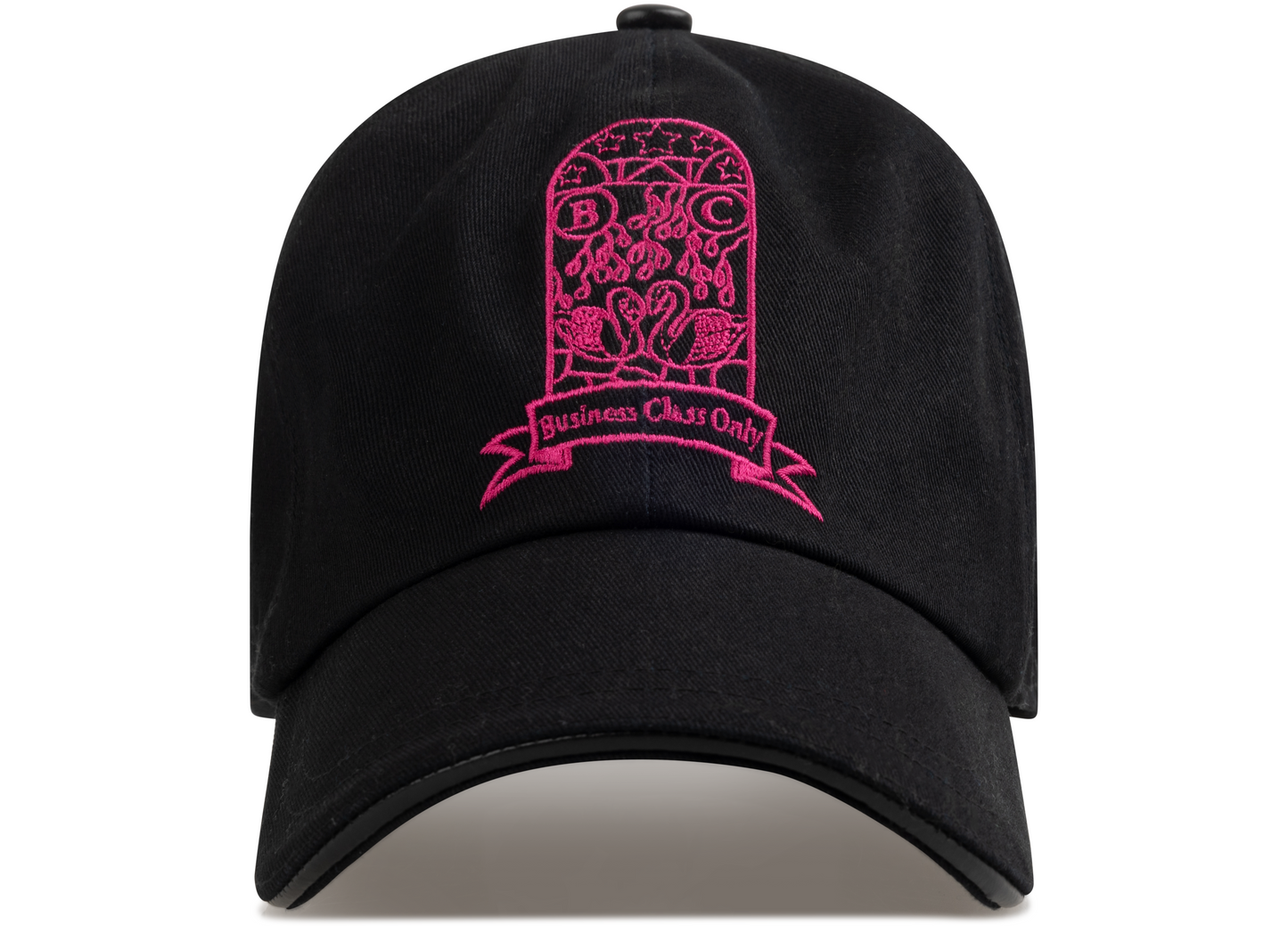 B.C.O. CAP BLACK/DEEP PINK