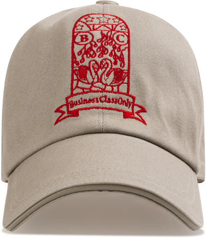 B.C.O. CAP GREY/RED